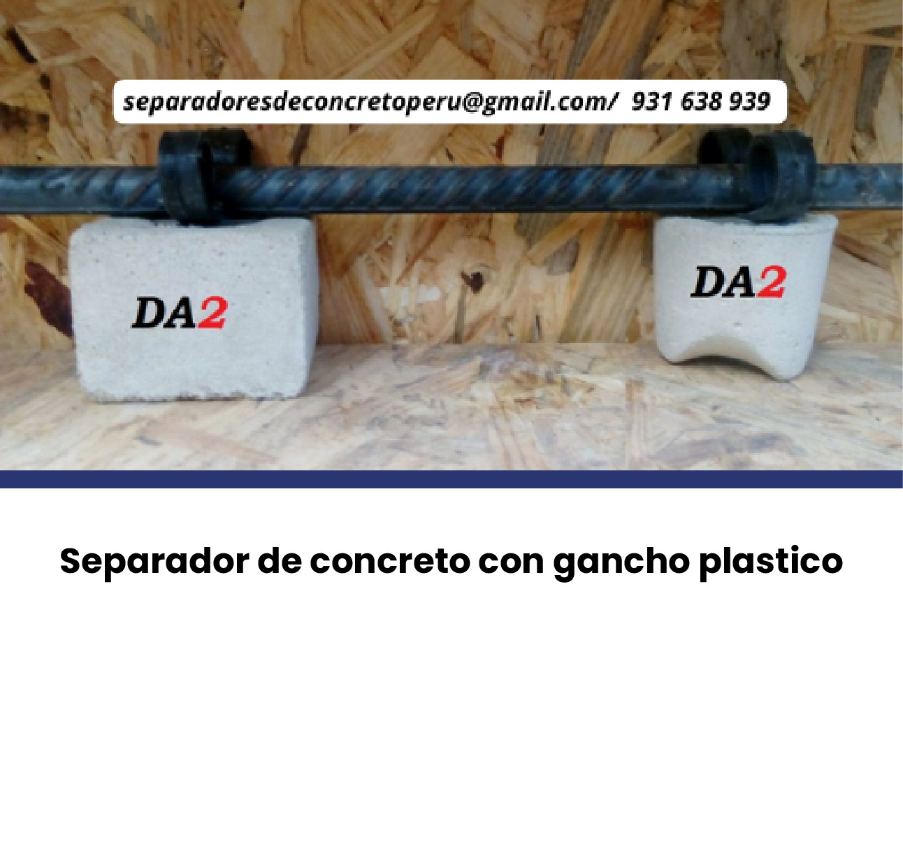 Imagen del producto Separador de concreto 